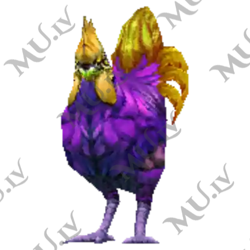 Purple Rooster