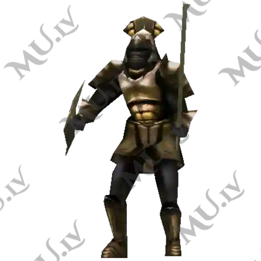 Destructive ogre soldier